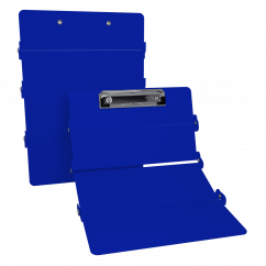 4-Fold ISO Clipboard - Blue